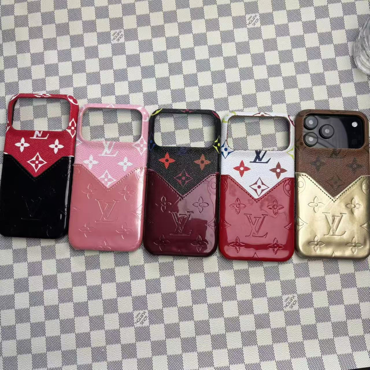 New Design Leather Case with Card Slot for iPhone 12-18 Pro & Pro Max