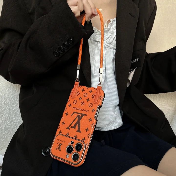 Premium Leather Phone Case For iPhone 14-18 Pro & Pro Max