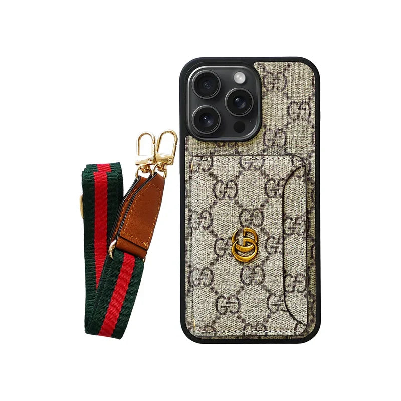 Signature Cardholder Case with Strap - iPhone 12-18 Pro & Pro Max