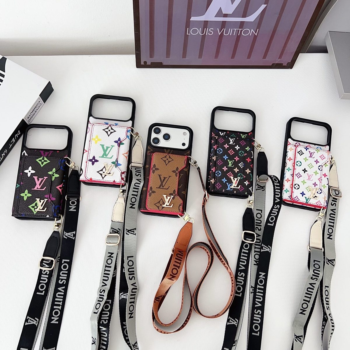 Luxury Leather Wallet Card Holder Phone Case For iPhone 12-18 Pro & Pro Max