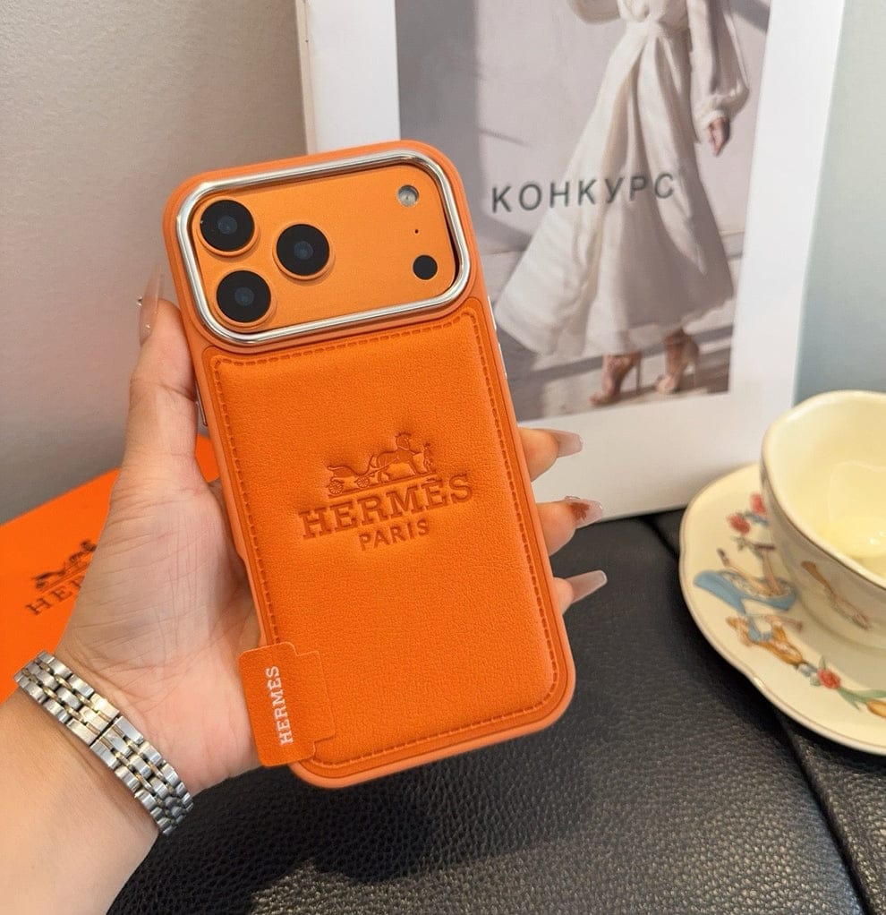 Premium Leather iPhone Case Luxury Protection For iPhone 14-18 Pro & Pro Max
