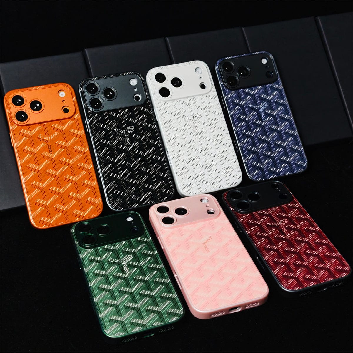 Premium GD Vintage Case For iPhone 12-18 Pro & Pro Max