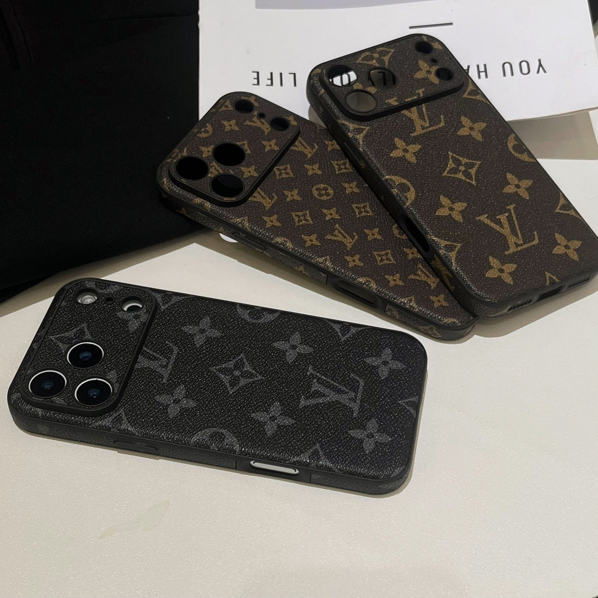 Premium Brown Phone Case For iPhone 12-18 Pro & Pro Max