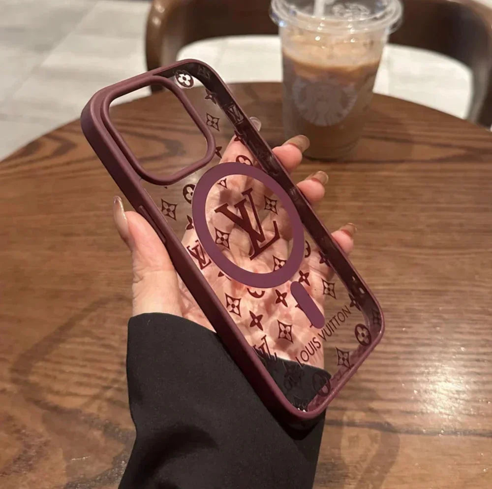 NEW LV Shine x Mono iPhone Case (Magnetic attraction) Roxy New 2