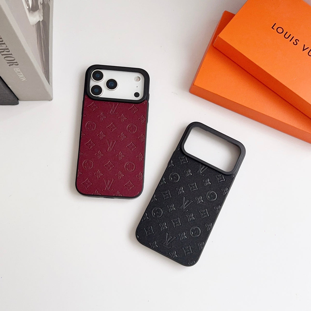 Luxury Leather Phone Case For iPhone 12-18 Pro & Pro Max