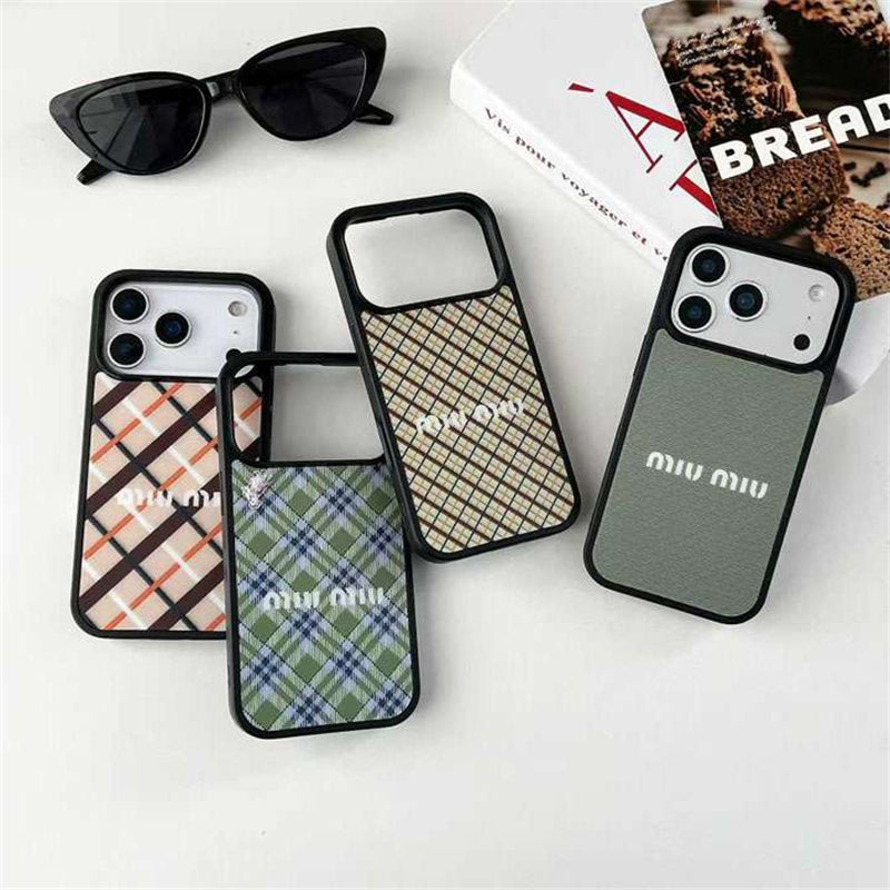 Luxury Miu Miu Phone case For iPhone