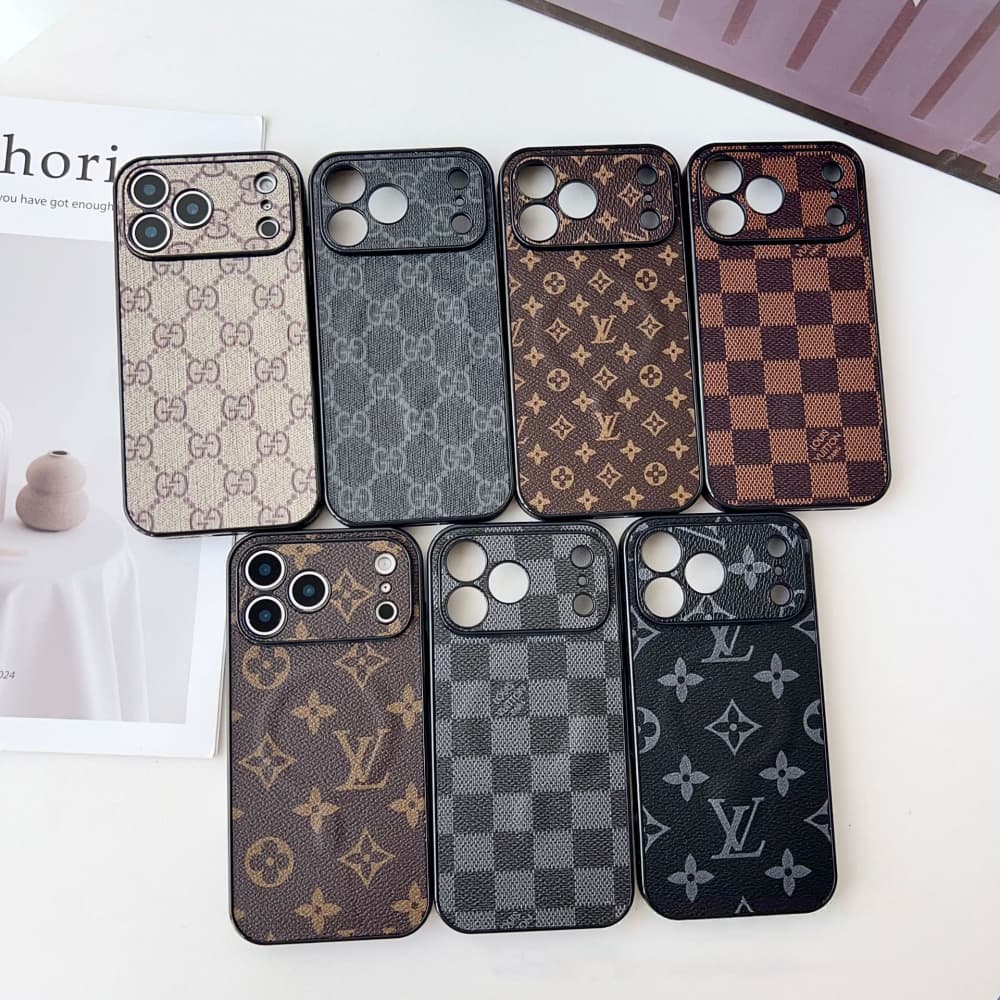 Luxury Monogram MagSafe Case for iPhone 12-18 Pro & Pro Max