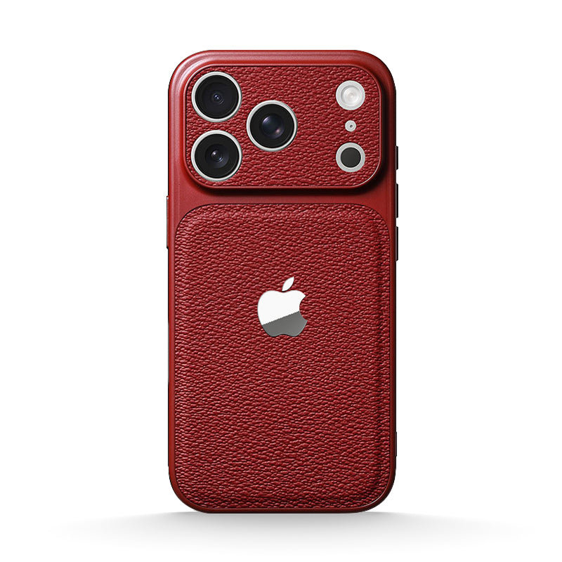 Leather Texture Case for iPhone 13-17 Series
