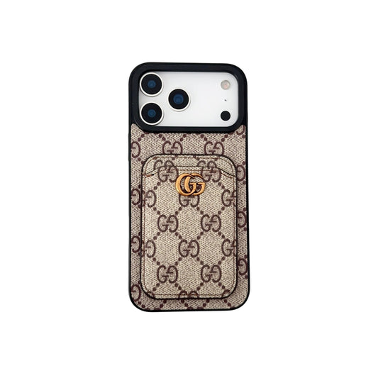 Luxury Magnetic Cardholder Signature Case - iPhone 12-18 Pro & Pro Max