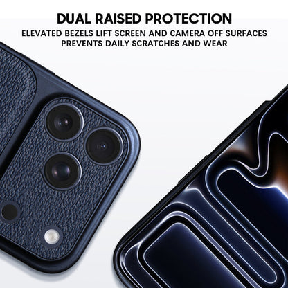 Leather Texture Case for iPhone 13-17 Series