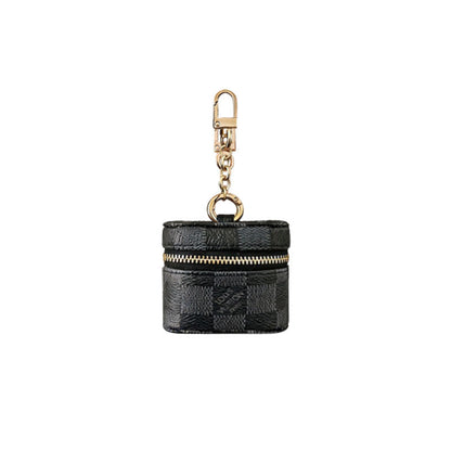 Premium Leather Monogram AirPods Cases
