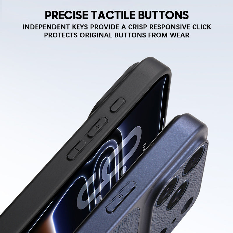 Leather Texture Case for iPhone 13-17 Series