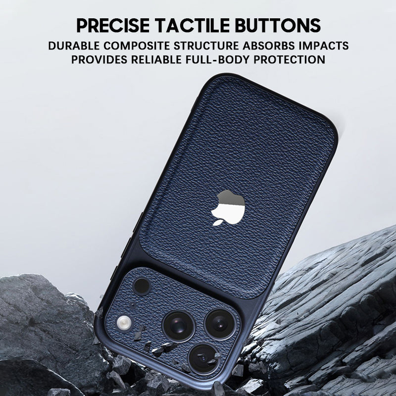 Leather Texture Case for iPhone 13-17 Series