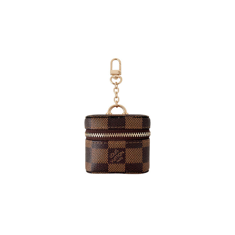 Premium Leather Monogram AirPods Cases