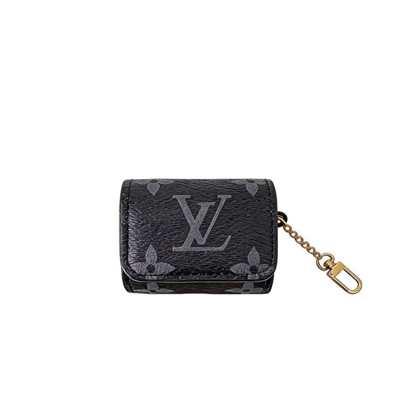 Classic Leather Monogram AirPods Cases Big Printing