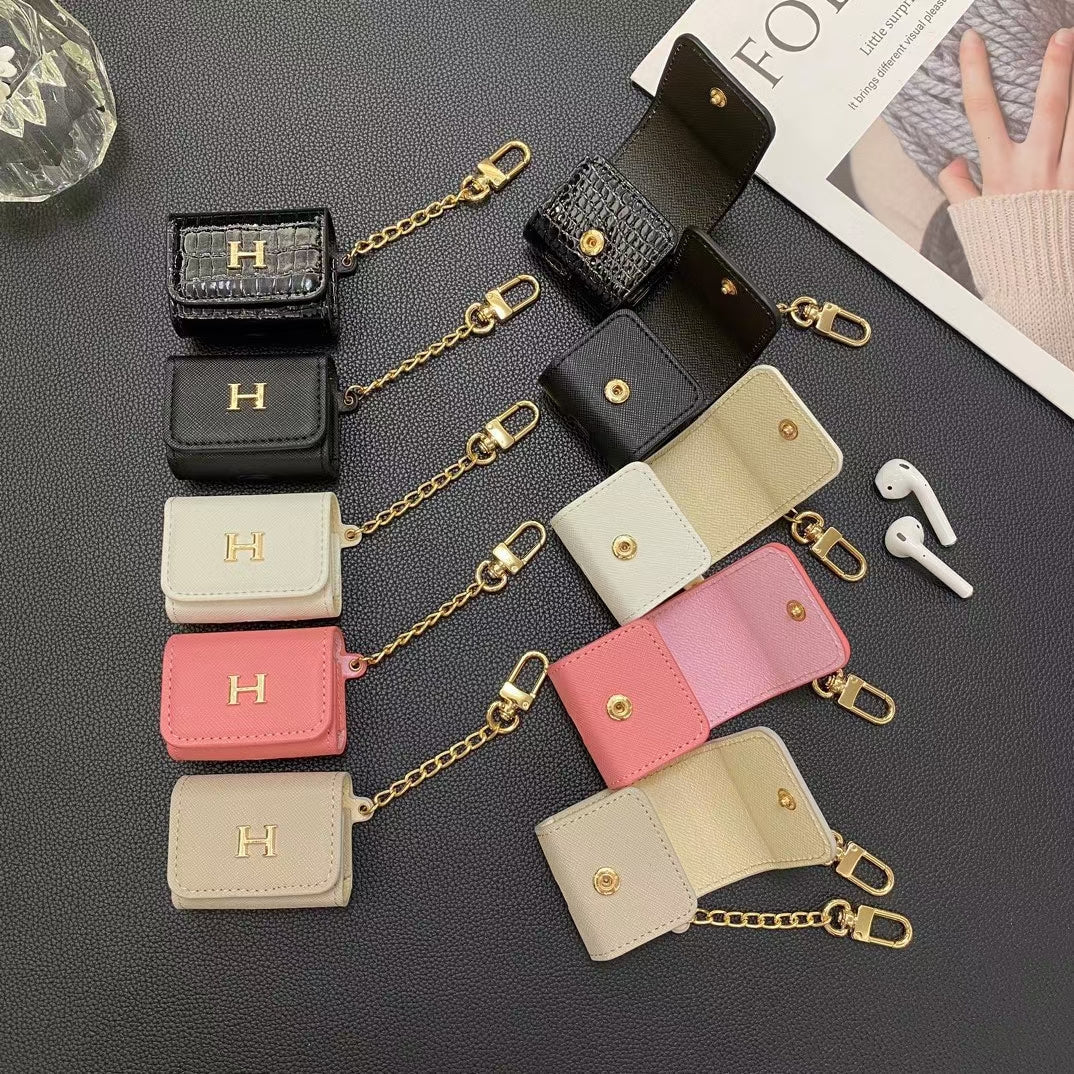 Designer AirPods Case: Elegant Fashion Accessory Roxy New