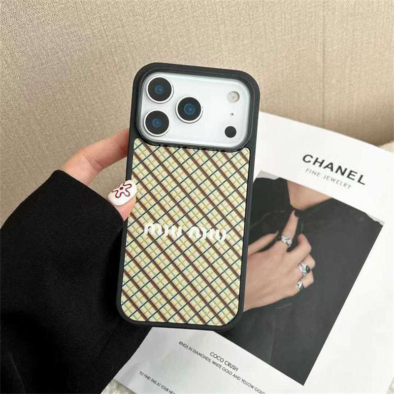 Luxury Miu Miu Phone case For iPhone
