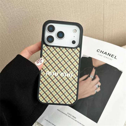 Luxury Miu Miu Phone case For iPhone