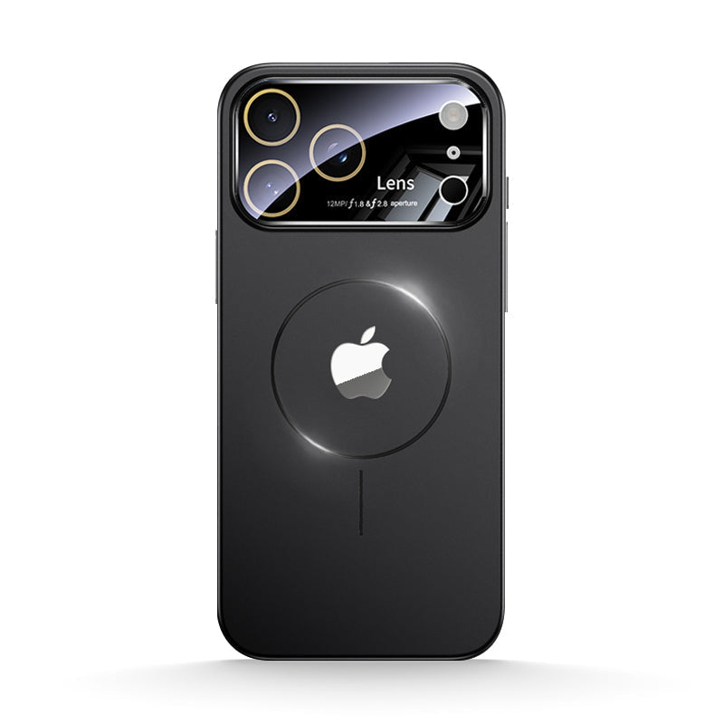 Magsafe Large Window Matte Case for iPhone 12-17 Series
