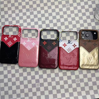 New Design Leather Case with Card Slot for iPhone 12-18 Pro & Pro Max