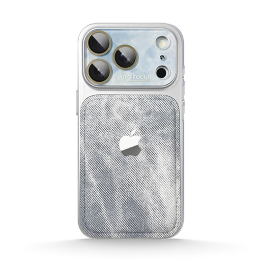 Denim Textured Case for iPhone 14-17 Series