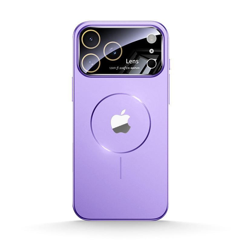 Magsafe Large Window Matte Case for iPhone 12-17 Series