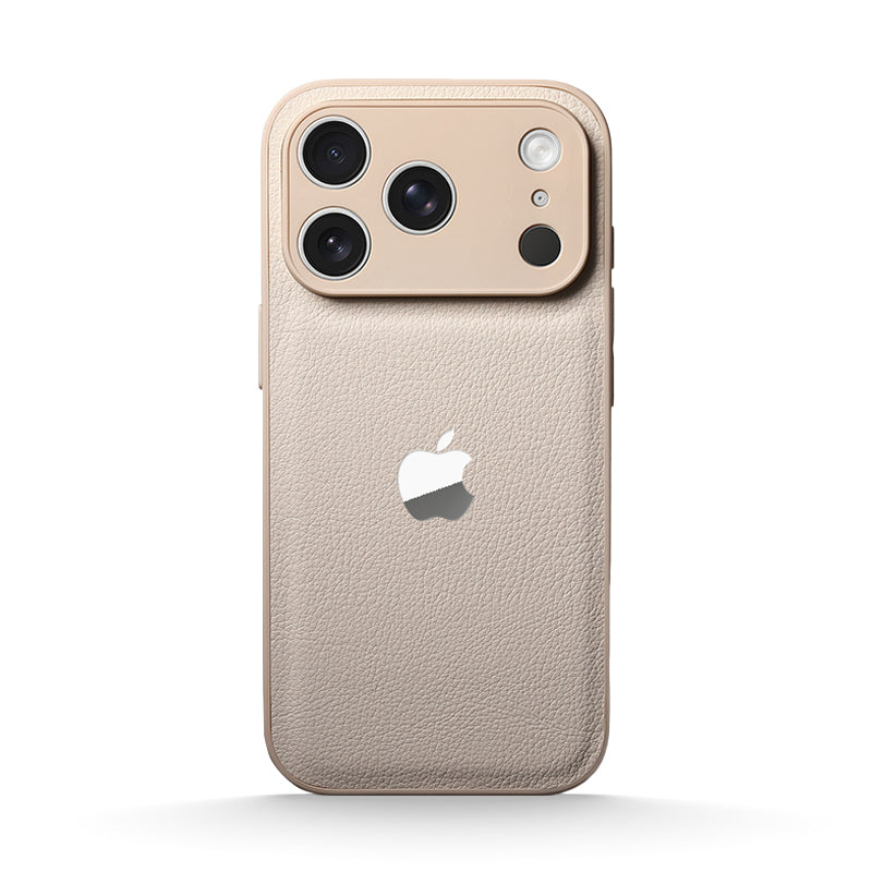 Lychee Grain Leather Case for iPhone 12-17 Series