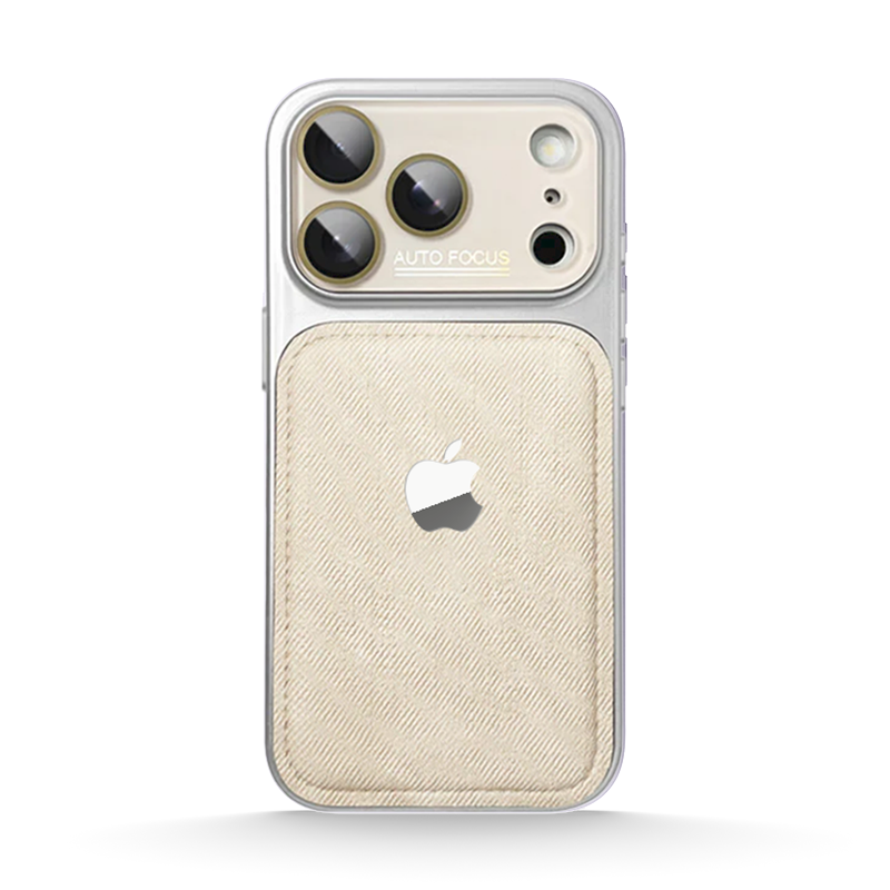 Denim Textured Case for iPhone 14-17 Series