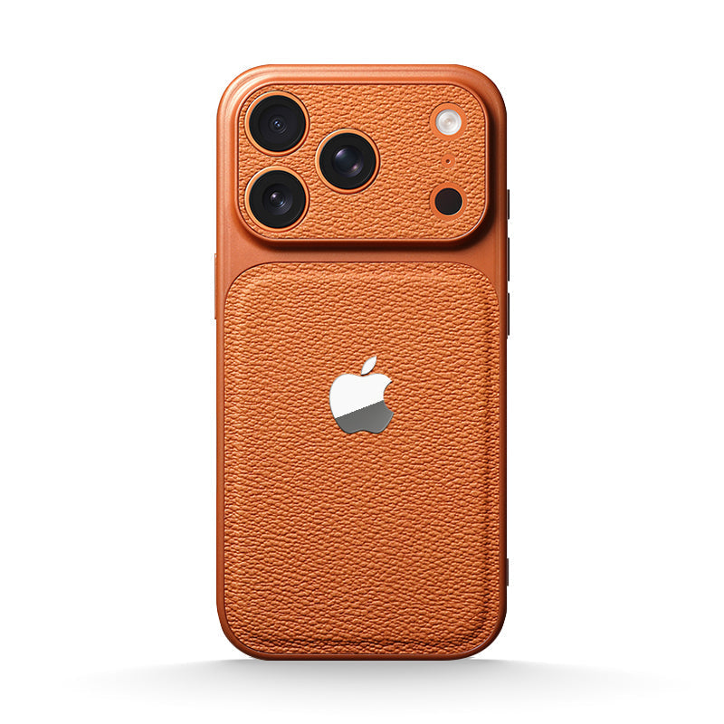 Leather Texture Case for iPhone 13-17 Series
