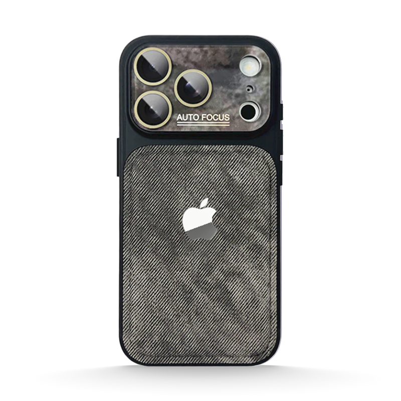 Denim Textured Case for iPhone 14-17 Series