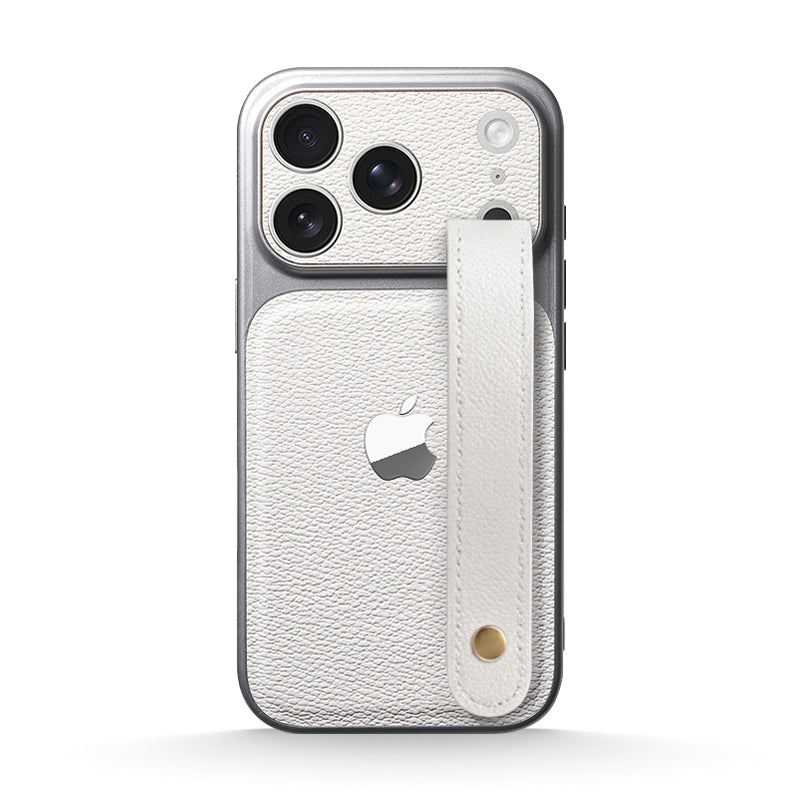 Leather Wristband Case for iPhone 13-17 Series