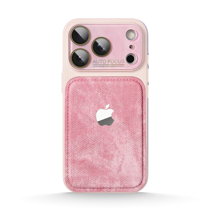 Denim Textured Case for iPhone 14-17 Series