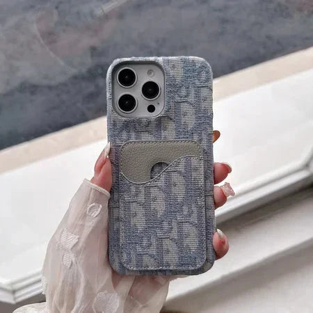 Dior Luxury iPhone Case Card Slot Roxy New 2