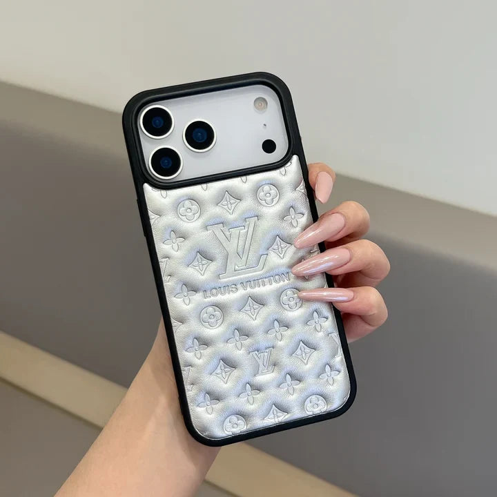 Luxury Louis V Phone Case For iPhone 12-18 Pro & Pro Max