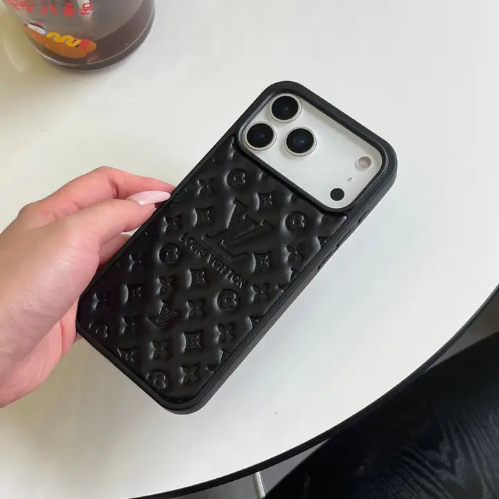 Luxury Louis V Phone Case For iPhone 12-18 Pro & Pro Max