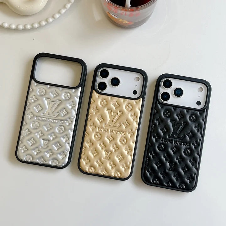 Luxury Louis V Phone Case For iPhone 12-18 Pro & Pro Max