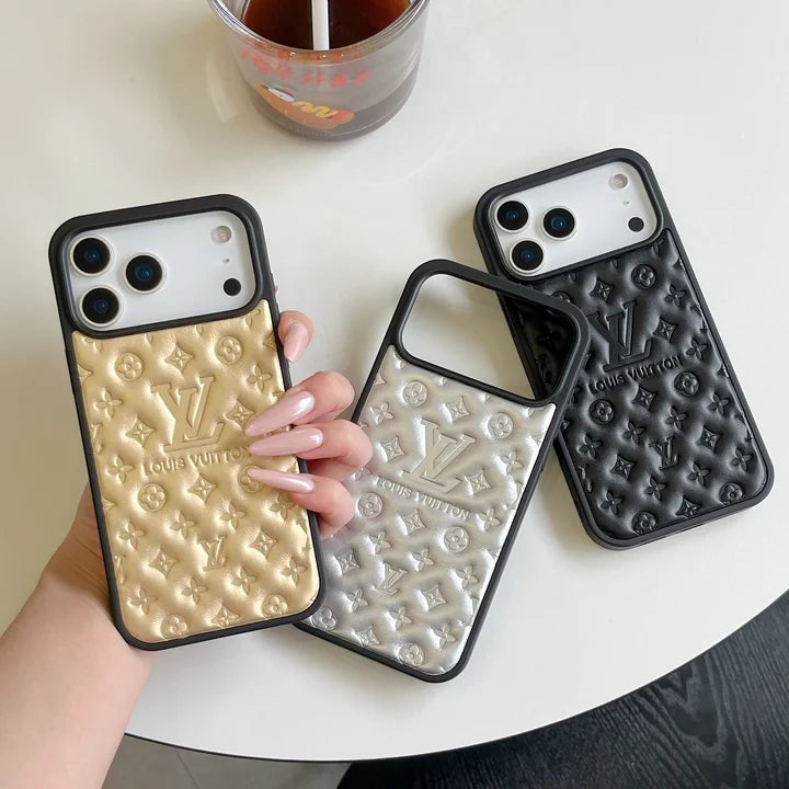 Luxury Louis V Phone Case For iPhone 12-18 Pro & Pro Max