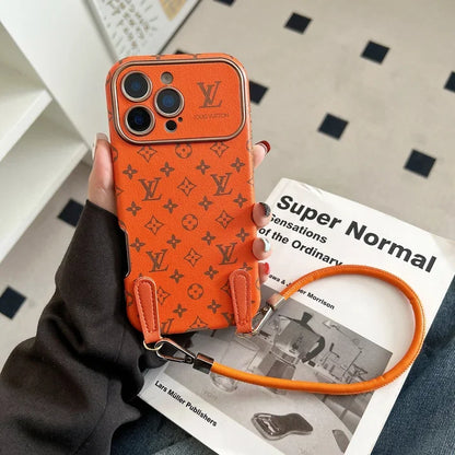Premium Leather Phone Case For iPhone 14-18 Pro & Pro Max