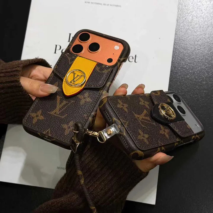 Luxury Leather Wallet Card Holder Phone Case For iPhone 12-18 Pro & Pro Max