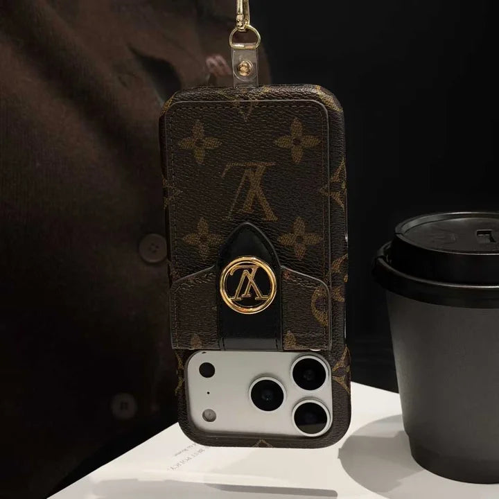 Luxury Leather Wallet Card Holder Phone Case For iPhone 12-18 Pro & Pro Max