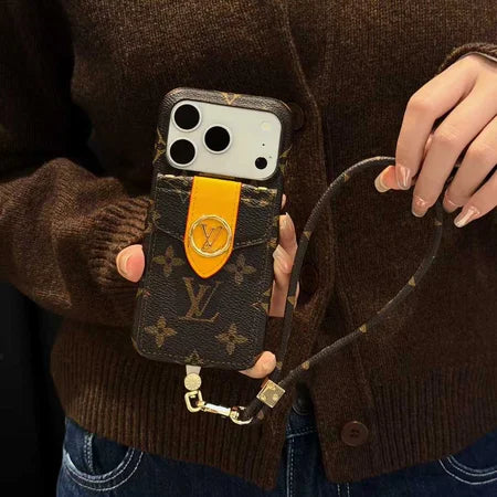 Luxury Leather Wallet Card Holder Phone Case For iPhone 12-18 Pro & Pro Max
