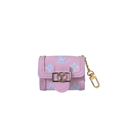 Refined Leather Monogram AirPods Cases
