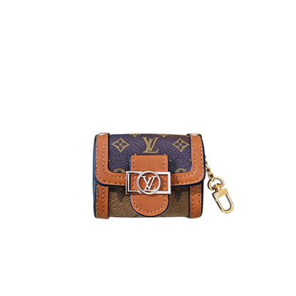 Refined Leather Monogram AirPods Cases