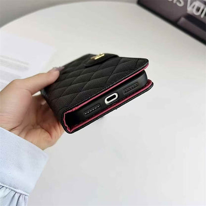 Premium Louis Vuitton Leather Wallet Leather Crossbody Bag Apple for iPhone 12-18 Pro & Pro Max