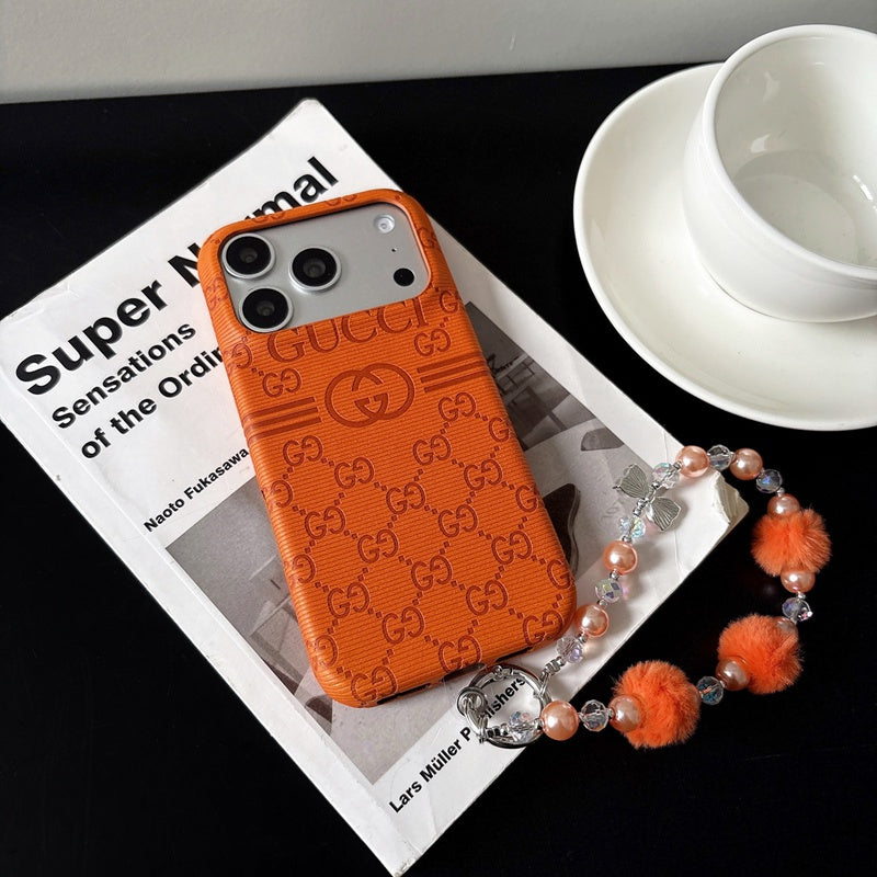Luxury Quilted Leather Case for iPhone 14-18 Pro & Pro Max