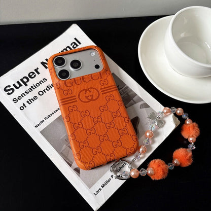Luxury Quilted Leather Case for iPhone 14-18 Pro & Pro Max