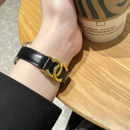 Double-C Leather Strap Roxy New 2