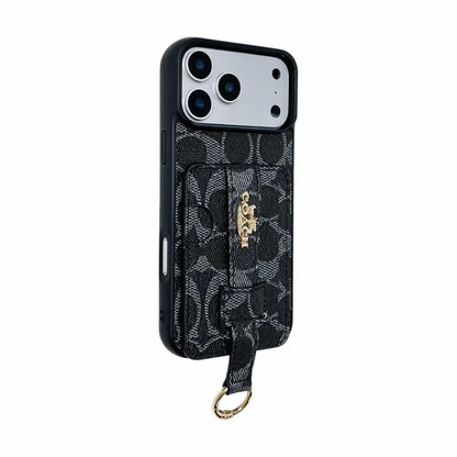 Luxury Phone Case with Card Holder For iPhone 13-17