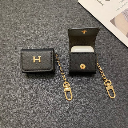 Luxury Hermes Leather AirPods Protective Case