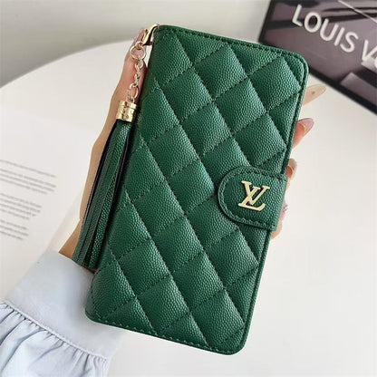 Premium Louis Vuitton Leather Wallet Leather Crossbody Bag Apple for iPhone 12-18 Pro & Pro Max